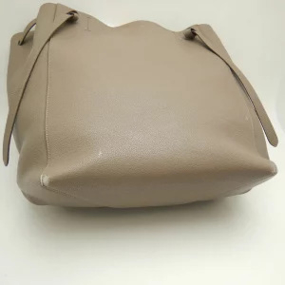 Celine Cabas Phantom Taupe Cream Beige Calf Tote Bag - Picture 6 of 9